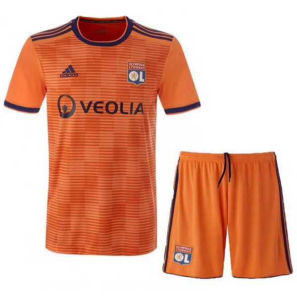 Camiseta Lyon Tercera equipo Niños 2018-19 Naranja